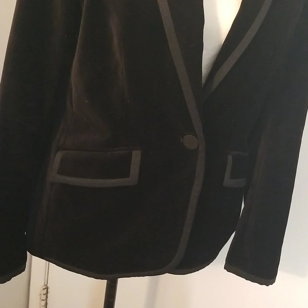 Ralph Lauren velvet black blazer - Picture 4 of 7